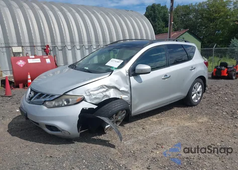 2014 Nissan Murano Sl из США, поврежденный, VIN JN8AZ1MW8EW511012